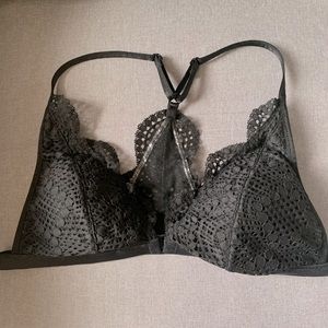 Lace black bralette
